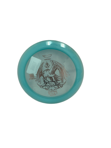 Used YIKUN DISCS PHOENIX DAE Disc Golf Driver Carolina Blue 176g 11692-S000139483