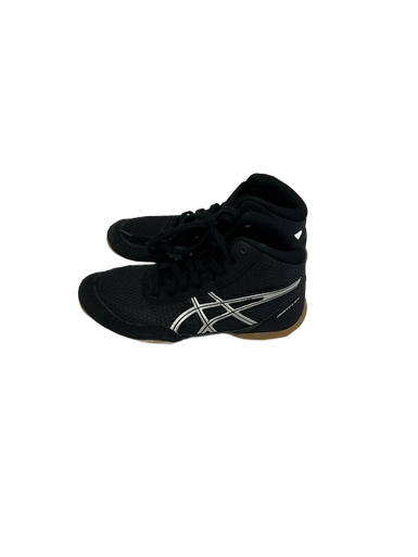 Used Asics MATFLEX Wrestling Shoes Black Youth 12.0 11692-S000139497