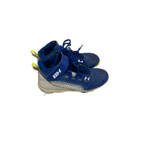 Used Under Armour HARPER BB/SB Cleats Royal Blue Junior 03.5 11692-S000139499