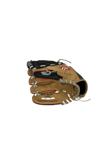 Used Rawlings WPL10CBSG BB/SB Glove T-ball Brown 10" 11692-S000139505
