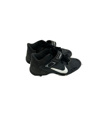 Used Nike TROUT BB/SB Cleats Black Junior 03.5 11692-S000139501