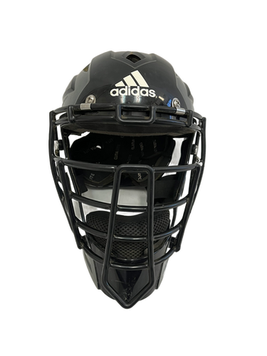 Used Adidas MD CATCHERS HELMET Catchers Helmet w/Mask Black MD 11692-S000139511