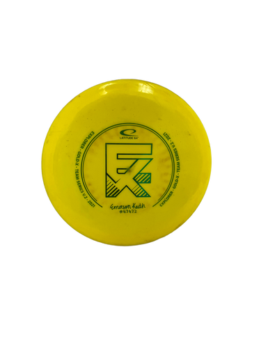 Used Latitude 64 EXPLORER GOLD-X TEAM SERIES Disc Golf Driver Yellow 172g 11692-S000139604