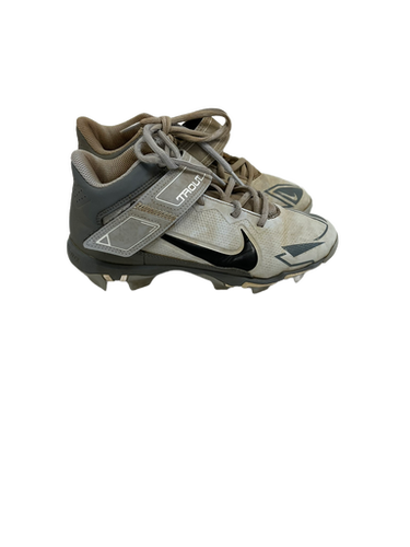 Used Nike TROUT BB/SB Cleats Grey Junior 05 11692-S000138129