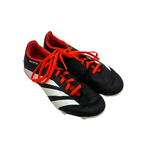 Used Adidas PREDATOR Soccer Cleats Black And Orange Junior 03.5 11692-S000139316
