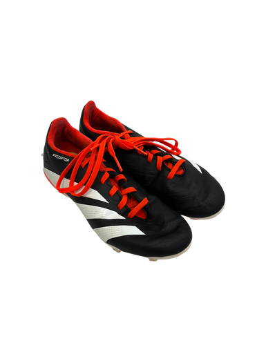 Used Adidas PREDATOR Soccer Cleats Black And Orange Junior 03.5 11692-S000139316