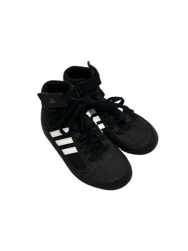 Used Adidas HVC Wrestling Shoes Black Youth 13.0 11692-S000139315