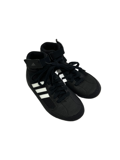 Used Adidas HVC Wrestling Shoes Black Youth 13.0 11692-S000139315