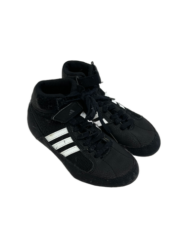Used Adidas HVC Wrestling Shoes Black Junior 01 11692-S000139314