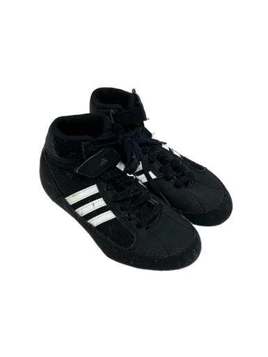 Used Adidas HVC Wrestling Shoes Black Junior 01 11692-S000139314