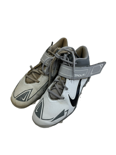 Used Nike TROUT BB/SB Cleats Grey Junior 05 11692-S000139337