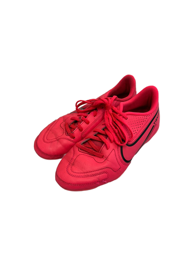 Used Nike TIEMPO Soccer Cleats Pink Junior 05.5 11692-S000139340