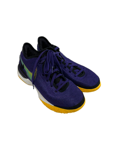 Used Nike LEBRON NXXT GEN LAKERS Basketball Shoes M Purple Senior 9 11692-S000139362