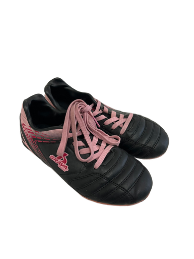 Used Brava SOCCER JR Soccer Cleats Black And Pink Junior 02.5 11692-S000139404
