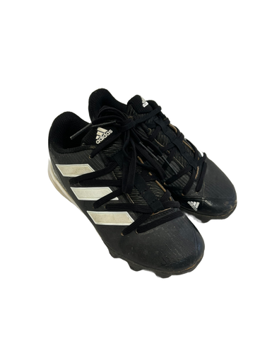 Used Adidas AFTERBURNER BB/SB Cleats Black Youth 13.0 11692-S000139410