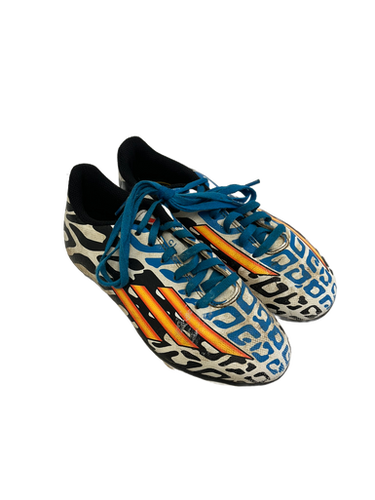 Used Adidas MESSI Soccer Cleats White Junior 01 11692-S000139412