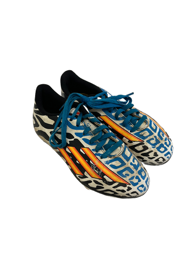 Used Adidas MESSI Soccer Cleats White Junior 01 11692-S000139412