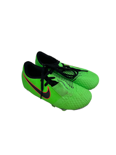 Used Nike PHANTOM VNM Soccer Cleats Green Youth 10.5 11692-S000139415