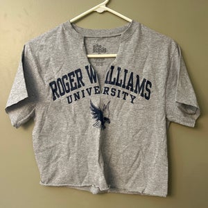 Roger Williams women’s cut off shirt