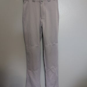 Gray Unisex XS Youth Easton Game Pants (New)