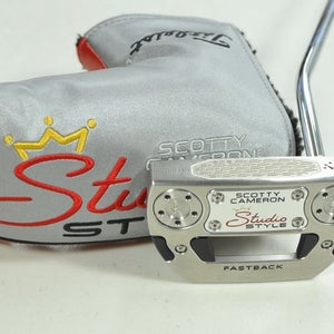 Titleist 2025 Scotty Cameron Studio Style Fastback 34" Putter RH Steel # 200886