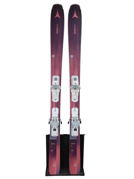 Used 2021 Atomic Maven 86 Skis (153cm) w/ Atomic M 10 Bindings