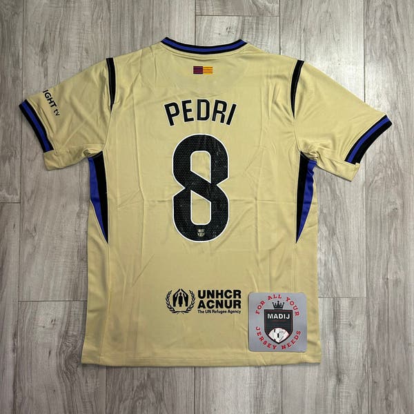 Fc Barcelona Away Jersey 25/26 PEDRI | SidelineSwap | Buy and Sell