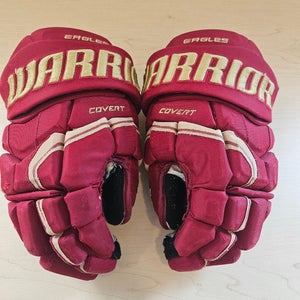 Boston College Warrior Covert Pro Stock Hockey Gloves 15" Pro Stock (Used)