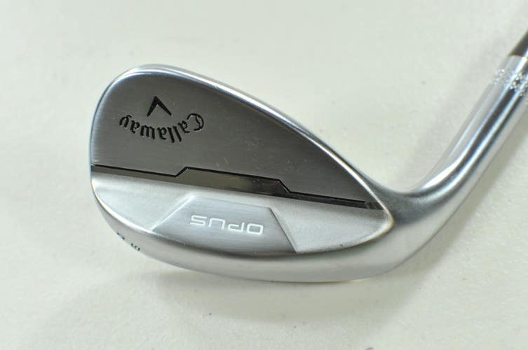 LEFT HANDED Callaway Opus Brushed Chrome 58*-10S Wedge DG MID 115g Steel #200859