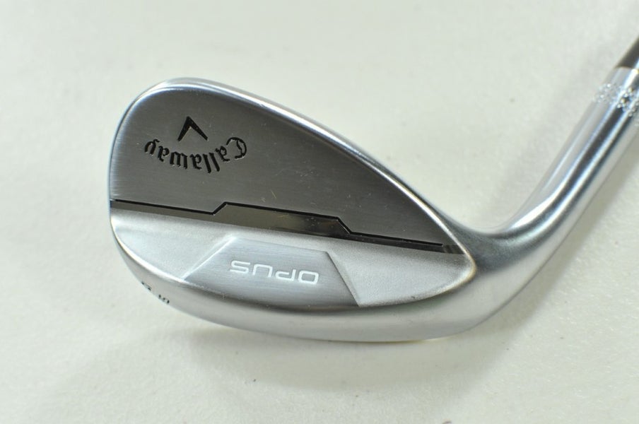 LEFT HANDED Callaway Opus Brushed Chrome 58*-10S Wedge DG MID 115g Steel #200859