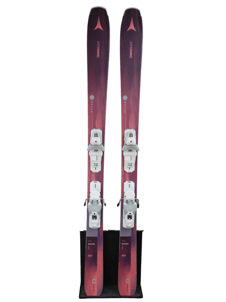 Used 2021 Atomic Maven 86 Skis (153cm) w/ Atomic M 10 Bindings