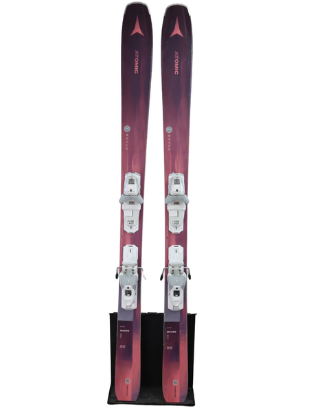 Used 2021 Atomic Maven 86 Skis (153cm) w/ Atomic M 10 Bindings