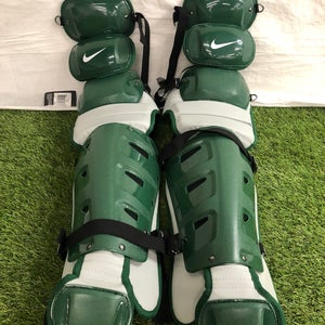 20" Green Adult Nike Vapor Catcher's Leg Guard (New)