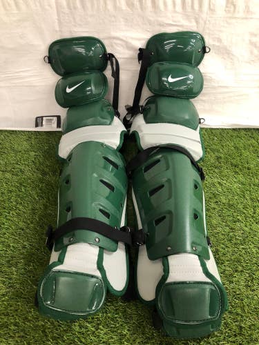 20" Green Adult Nike Vapor Catcher's Leg Guard (New)