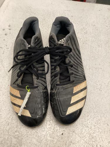 Used Adidas CLEATS BB/SB Cleats Black Senior 11 11443-S000196748