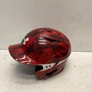 Used Under Armour Batting Helmet No Mask Red SM 11443-S000196741