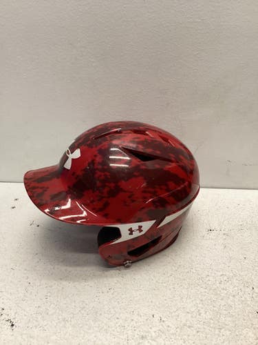 Used Under Armour Batting Helmet No Mask Red SM 11443-S000196741