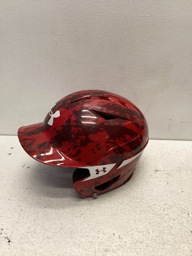 Used Under Armour Batting Helmet No Mask Red SM 11443-S000196741
