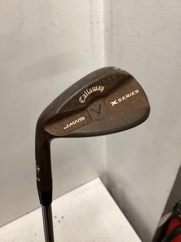 Used Callaway JAWS X SERIES Golf Wedge Mens LH 52 Degree 11443-S000196712