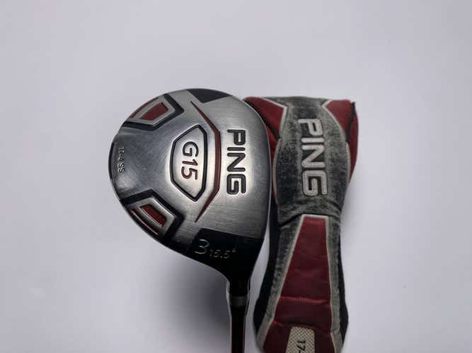 Ping G15 3 Fairway Wood 15.5* TFC149 Stiff Graphite Mens RH HC