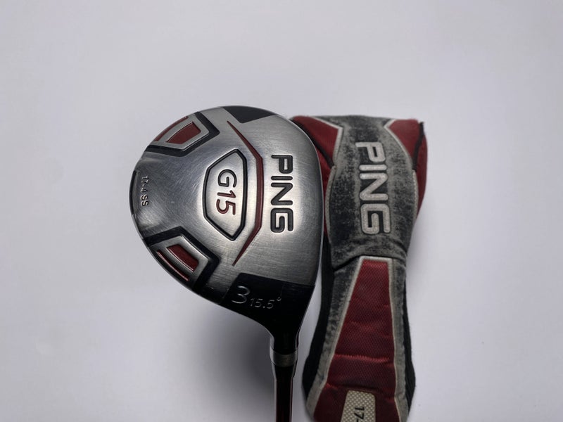 Ping G15 3 Fairway Wood 15.5* TFC149 Stiff Graphite Mens RH HC