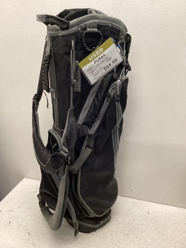 Used Puma Mens Stand Bag Black 11443-S000196811
