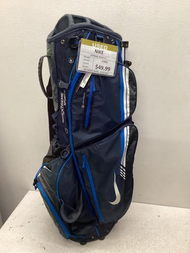 Used Nike EXTREME SPORT IV Mens Stand Bag Navy Blue 11443-S000196807