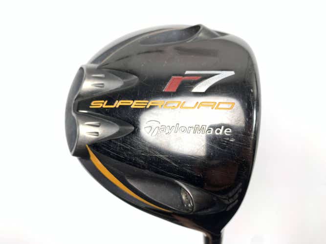 TaylorMade R7 Superquad Driver 10.5* Fujikura REAX 65g Senior Graphite Mens RH