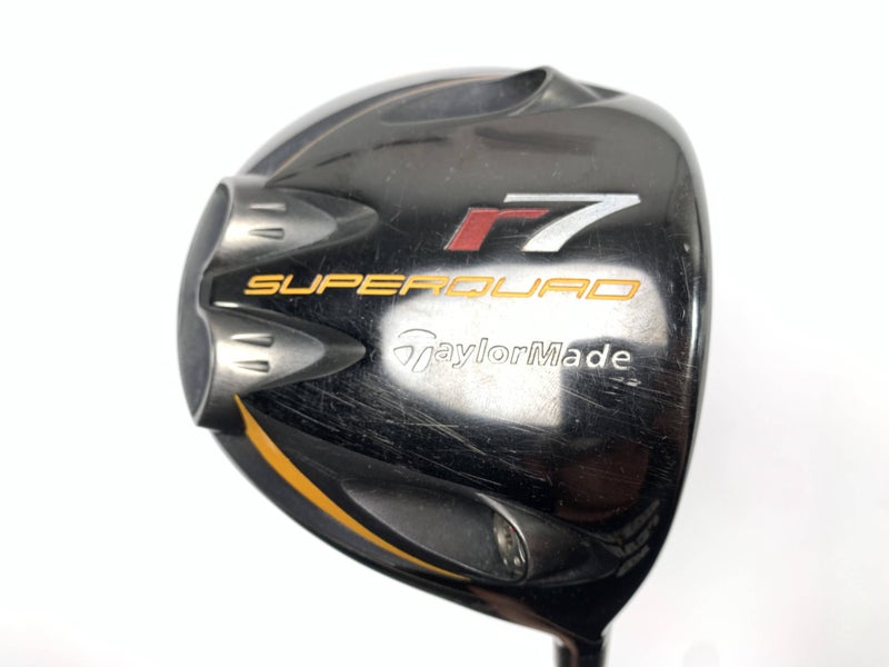 TaylorMade R7 Superquad Driver 10.5* Fujikura REAX 65g Senior Graphite Mens RH