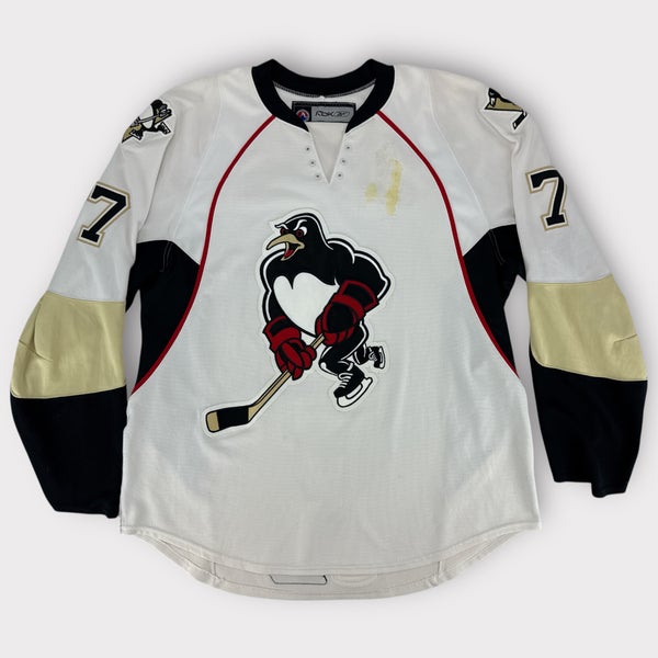 Pro Stock Game Used Wilkes-Barre/Scranton Penguins Preseason Home Jersey #7