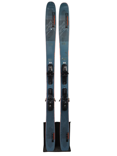 Used 2021 Salomon QST 98 Skis (183cm) w/ Salomon Warden 11 Bindings