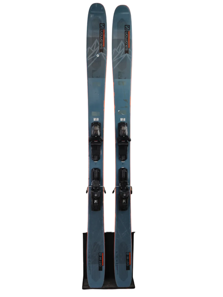 Used 2021 Salomon QST 98 Skis (183cm) w/ Salomon Warden 11 Bindings