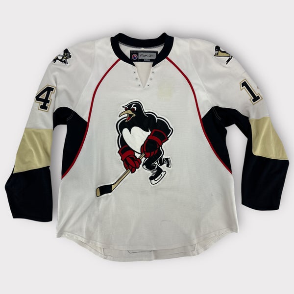 Pro Stock Game Used Wilkes-Barre/Scranton Penguins Preseason Home Jersey Brown