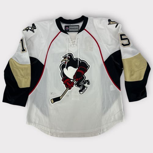 Pro Stock Game Used Wilkes-Barre/Scranton Penguins Preseason Home Jersey Austin